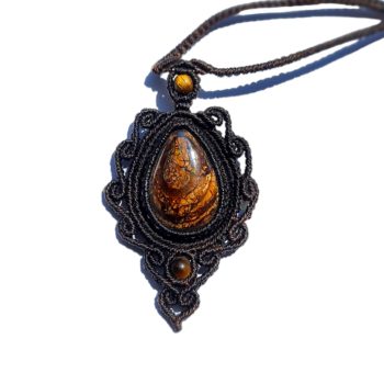 Collier macramé Princess Boulder