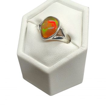 Bague "Fire drop"