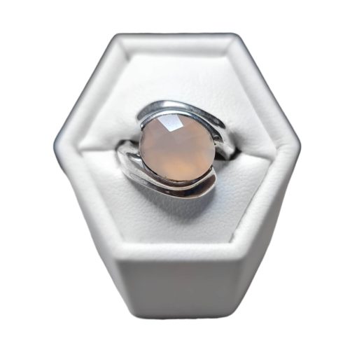 Bague pink quartz #2