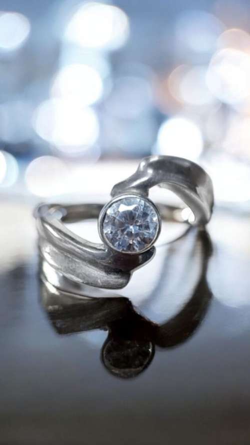Bague cristal de roche