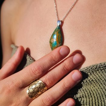 Pendentif "Foret des Andes"