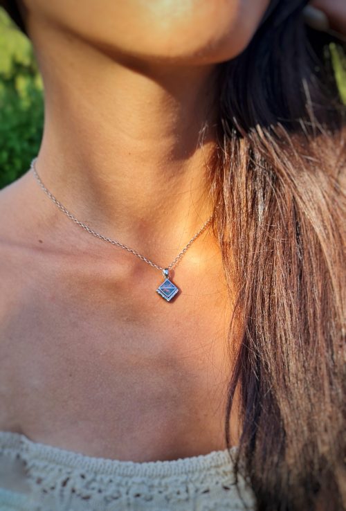 Pendentif "Carré d'Opale" – Image 2