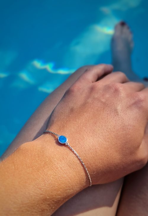 Bracelet "Oasis bleu" – Image 3