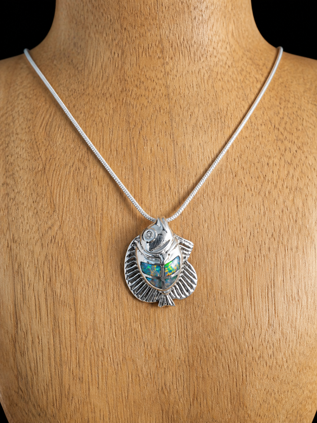 Pendentif argent & Opale - Australie