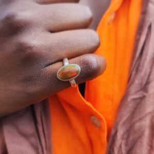 Bague Opale Ethiopie