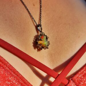 Pendentif Opale Ethiopie - Free Form