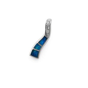 Pendentif Opale Australie - virgule