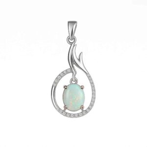 Pendentif argent & Opale - Australie