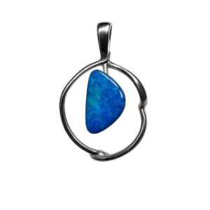 Pendentif argent & Opale - Australie
